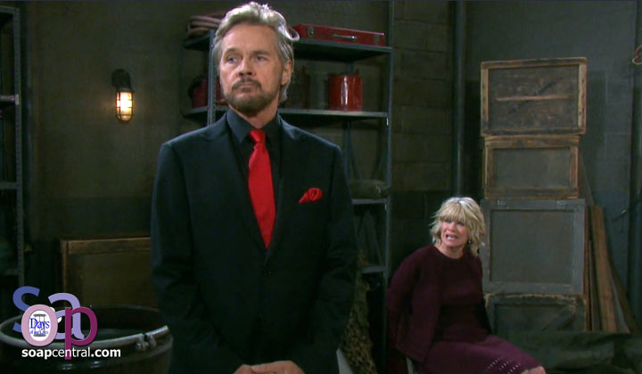 Stefano prepares to exchange Kayla for Marlena